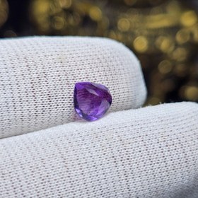 تصویر نگین سنگ آمیتیست معدنی کد 35594 