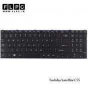 تصویر کیبورد لپ تاپ توشیبا Laptop Keyboard Toshiba Satellite C55 