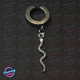 تصویر پیرسینگ فیک مار 