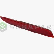 تصویر شبرنگ سپر مزدا ۳ نیو عقب سمت چپ 