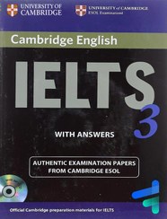 تصویر کتاب Cambridge English IELTS 3 Cambridge English IELTS 3