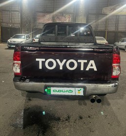 تصویر تویوتا هایلوکس دو کابین مدل 2008 ا Toyota Hilux double cabin manual Toyota Hilux double cabin manual