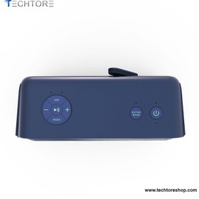 خرید و قیمت اسپیکر بی سیم بلوتوثی قابل حمل داس مدل SoundBox Pro / رنگ آبی ا DOSS  Bluetooth Speaker, SoundBox Pro Wireless Speaker with 20W Stereo Sound, Active  Extra Bass, Bluetooth5.0