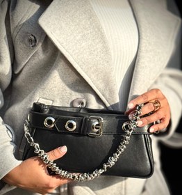 تصویر کیف Hermes با بند زنجیر 