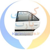 تصویر درب عقب چپ405-پارس بدون لولا (طرح لولا پيچي)ايساکو 