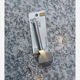 تصویر پیتزا بر استیل 