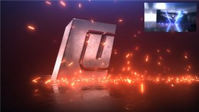 تصویر Videohive Steel Impact Logo 22399321 