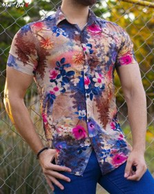 تصویر پیراهن هاوایی -کد۱۳۲۶ 