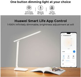 تصویر چراغ مطالعه رومیزی هوشمند دو منظوره HUAWEI HiLink X DALEN DL-01W Smart Desk Lamp 2i HUAWEI HiLink X DALEN DL-01W Smart Desk Lamp 2i