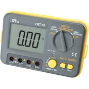 تصویر ارت تستر جی پی اس مدل ERT-10 سه سیمه Digital Earth Resistance tester GPS Ltd. Model ERT-10