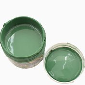 تصویر رنگ اکرلیک سبز نیمی 