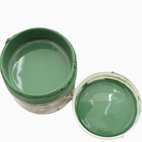 تصویر رنگ اکرلیک سبز نیمی 