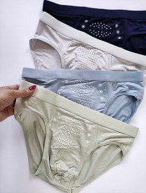 تصویر شورت اسلیپ مردانه کد ۲۳۸ - آبی / 3xl 