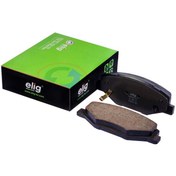 تصویر لنت ترمز جلو الیگ مدل ZB30 سرامیکی مناسب سمند و دنا 