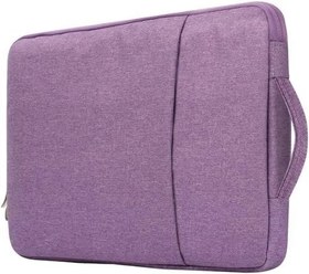 تصویر Laptop Sleeve Bag For Macbook 13&#34; &amp; 13.3&#34;, Waterproof Portable Handle Laptop Bag, Laptop Carrying Bag, Compatible with MacBook Air/Pro/Retina &amp; HP/Dell/Asus/Think Pad/Tablets, Purple 