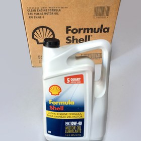 تصویر روغن موتور Shell Formula 10w40 4.7L 