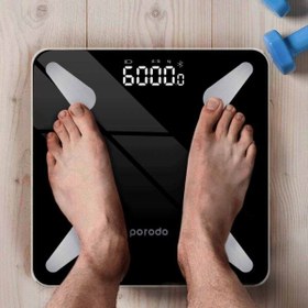 تصویر ترازو هوشمند پرودو Porodo Lifestyle Smart Body Scale PD-LSBSC 