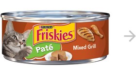 تصویر غذای تر پته گربه Friskies Friskies mixed grill pate