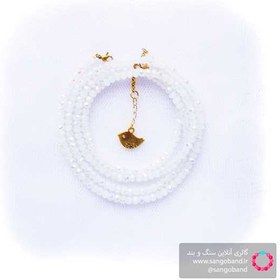 تصویر دستبند رشته ای سپید 