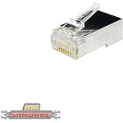 تصویر کانکتور Cat6 امپ SFTP بسته 100 عددی ا AMP SFTP RJ45 Cat6 Connector AMP SFTP RJ45 Cat6 Connector