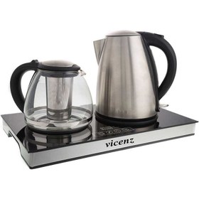 تصویر چای‌ساز ویکنز مدل vic-440 ا vicenz model vic-440 Tea Maker vicenz model vic-440 Tea Maker