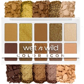 تصویر پالت سایه چشم ده رنگ (10 تایی) وت اند وایلد Wet N Wild - Eyeshadow Palette 4075 