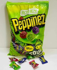 تصویر آبنبات ترش پپینز روشن - ۹۰۰گرم Peppinez roshen