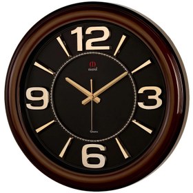 تصویر ساعت دیواری مارال 50 سانتی مشکی maral clock
