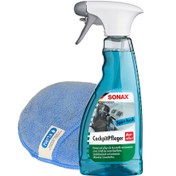 تصویر پک پد و اسپری محافظ کاکپیت با رایحه اسپرت فرش سوناکس 