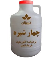 تصویر چهار شیره ترکیبی (انگور+توت+خرما+انجیر) دبه 20 کیلویی 