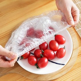 تصویر روکش پلاستیک غذا 100 عددی 