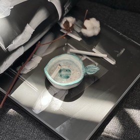 تصویر زيرسيگارى سرامیکی برگ ۲ 