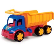 تصویر ماشین بازی زرین تویز مدل کامیون 120 کیلو سوپر معدن F Zarrin Toys Mini Truck Super F