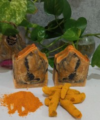 تصویر صابون دست ساز گیاهی زردچوبه و شیرین بیان گلسان Golsan Handmade Herbal Turmeric & Licorice Soap