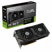 تصویر کارت گرافیک ایسوس Dual RTX 4070 O12G با حافظه 12 گیگابایت ASUS Dual RTX 4070 O12G Graphics Card