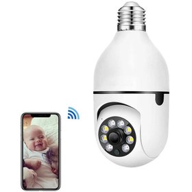 تصویر دوربین مدار بسته لامپی ۳ مگاپیکسل مدل V380 