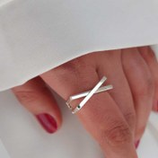 تصویر انگشتر ضربدری 