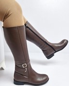 تصویر بوت زنانه سوین از چرم مصنوعی 