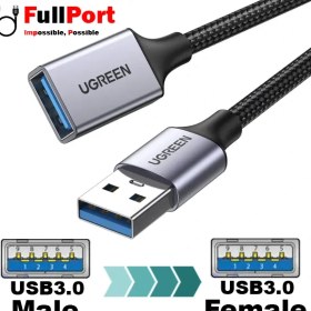 تصویر کابل افزایش طول 1.5 متری USB3.0 برند یوگرین مدل US115-10497 UGREEN US115-10497 Cable Extension USB3.0 1.5M