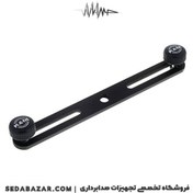 تصویر K&M 23550 Stereo Bar نگهدارنده دو میکروفونی 