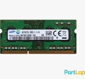 تصویر رم لپ تاپ سامسونگ مدل DDR3 PC3L-12800S ظرفیت 4 گیگابایت 