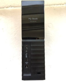 تصویر هارد اکسترنال آداپتوری دست دوم WD MyBook ظرفیت 6TB 