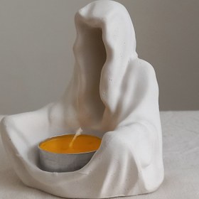 تصویر ست جاشمعی و گلدان 