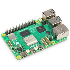 تصویر برد رزبری پای Raspberry Pi 5 تولید انگلستان با رم 8GB 