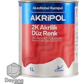 تصویر مادر رنگ دوجزئی سفید akzonobel 6 