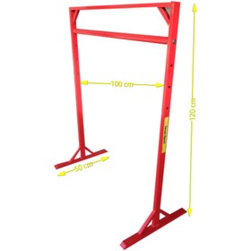تصویر بارفیکس خوابیده اصلاح شده ارتفاع متغیر 