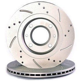 تصویر دیسک ترمز چرخ جلو اس اف آر مدل 2025 مناسب برای پژو ۲۰۶ بسته ۲ عددی 