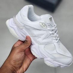 تصویر نیوبالانس ۹۰۶۰ تمام سفید New Balance 9060 White