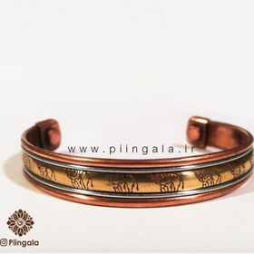 تصویر دستبند مسی هندی 