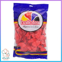 تصویر بادکنک قلبی قرمز (بسته ۱۰۰ عددی) 